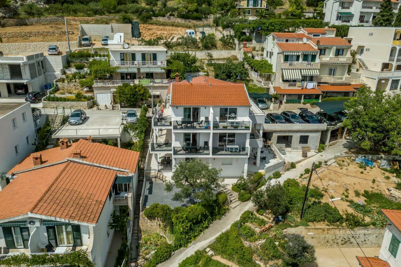 Sea View Apartment With A Huge Terrace Pisak Kültér fotó